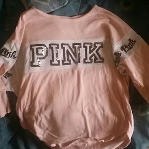 Short sleeve pink shirt